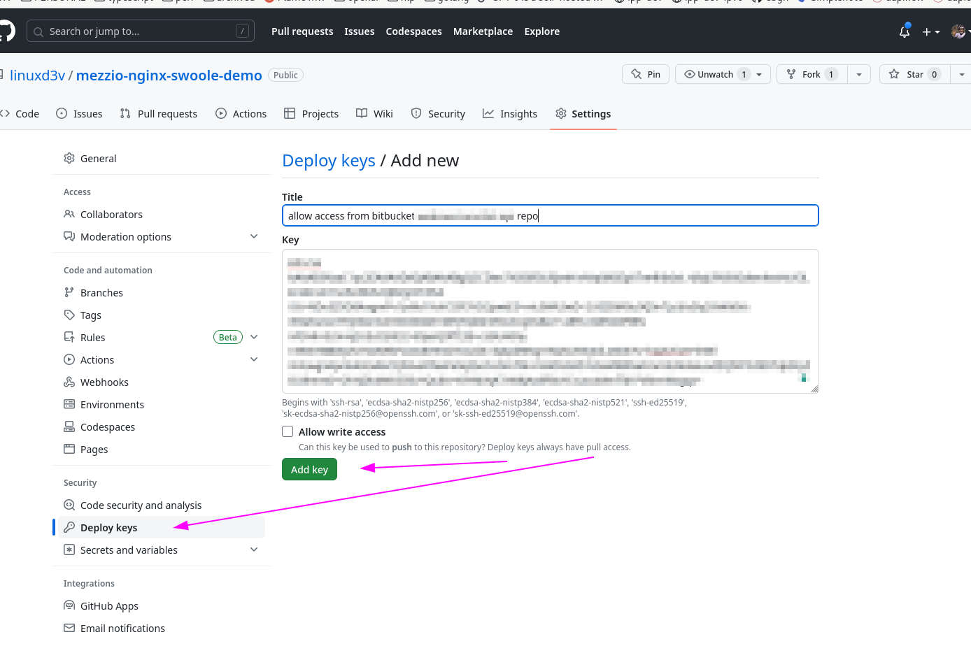 Access The GitHub Repository From The Bitbucket Pipelines Cicd - Byte ...